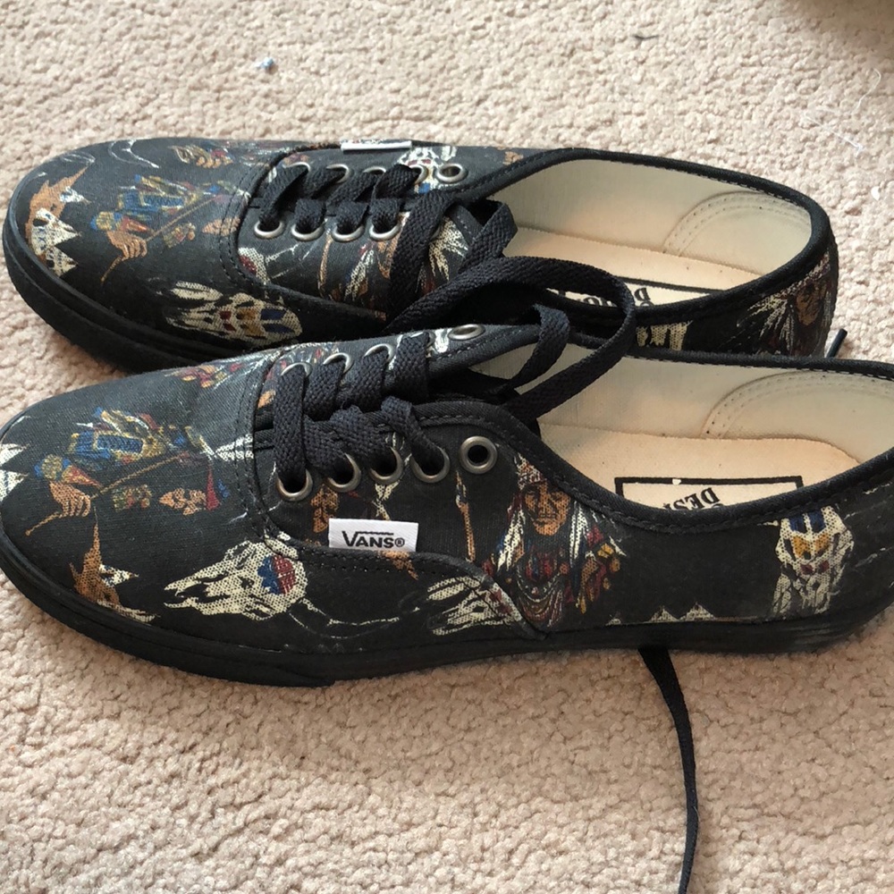 Custom Indian print vans